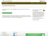 Screenshot van website