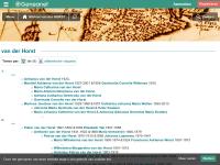 Screenshot van website