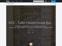 Screenshot van website