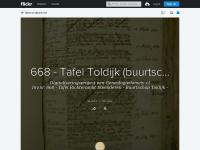 Screenshot van website