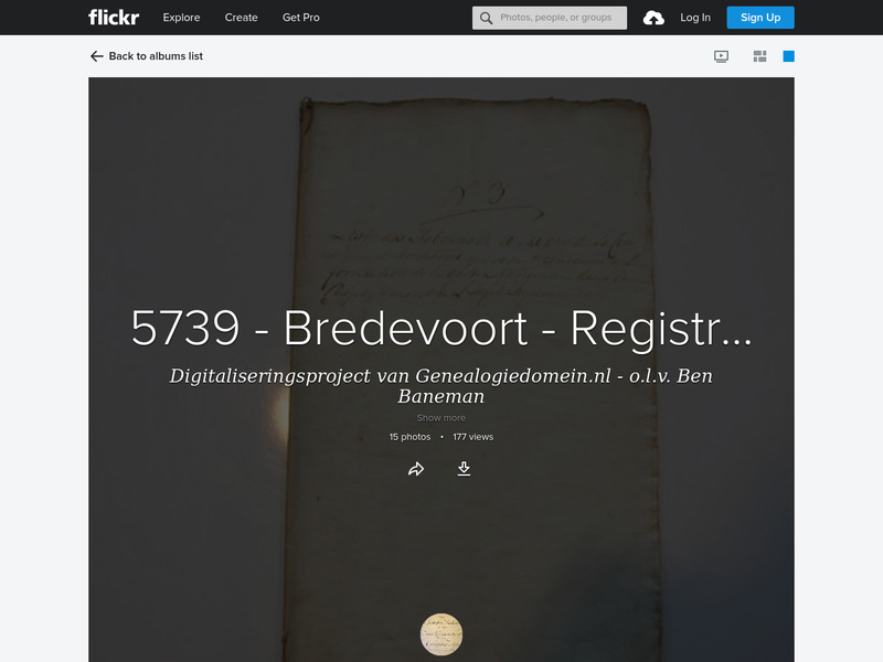 Screenshot van website