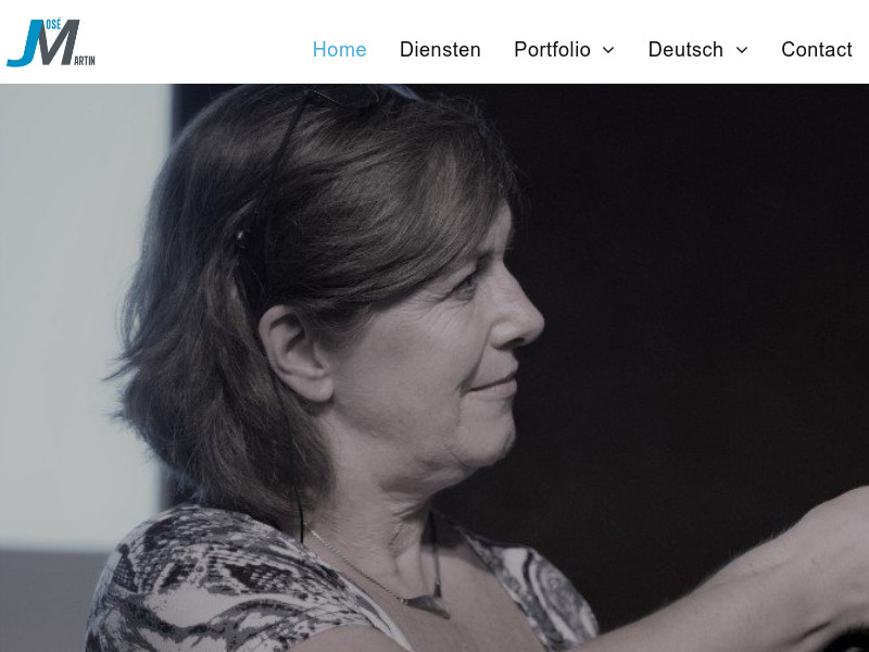 Screenshot van website