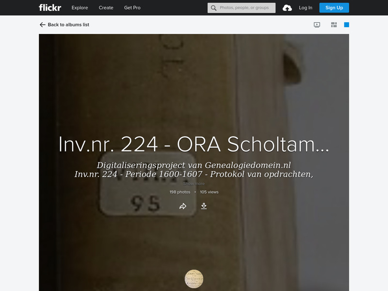 Screenshot van website