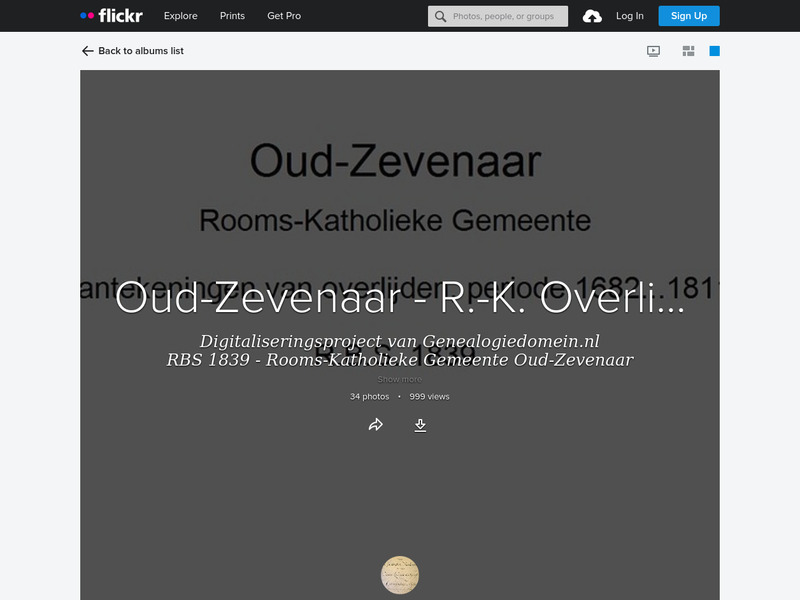 Screenshot van website