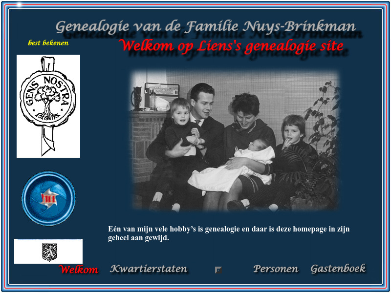 Screenshot van website