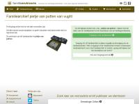 Screenshot van website