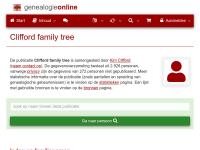 Screenshot van website