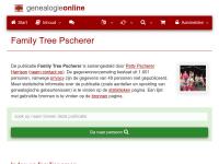 Screenshot van website