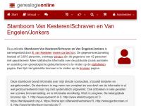Screenshot van website