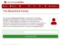 Screenshot van website