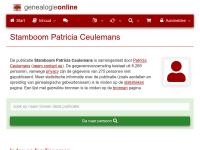 Screenshot van website