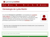 Screenshot van website