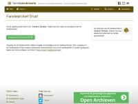 Screenshot van website