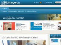Screenshot van website