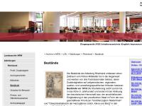 Screenshot van website