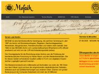 Screenshot van website