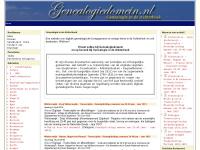 Screenshot van website