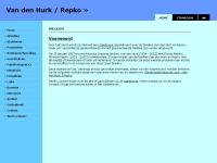 Screenshot van website