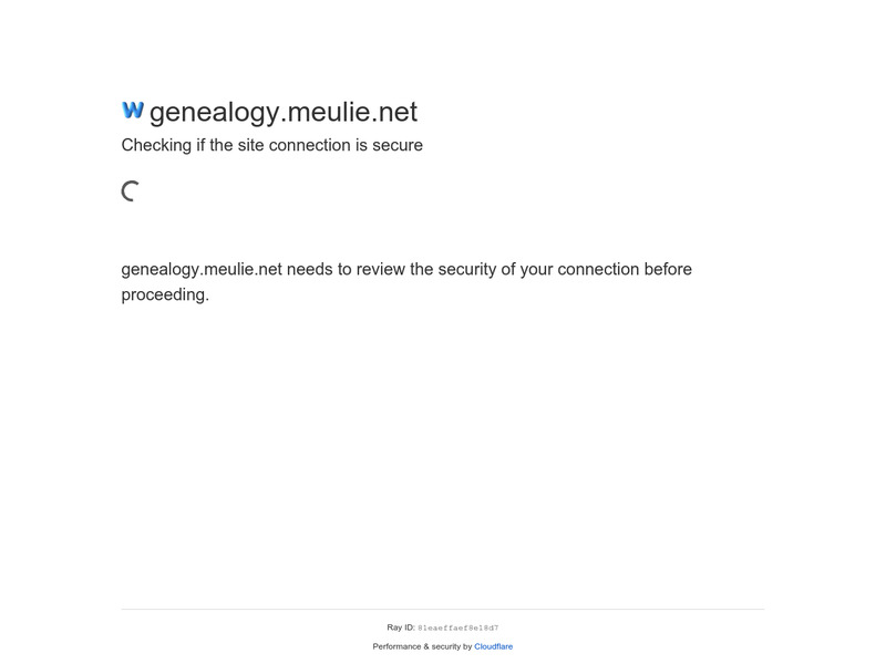 Screenshot van website