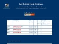 Screenshot van website