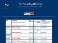 Screenshot van website