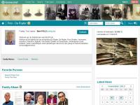 Screenshot van website