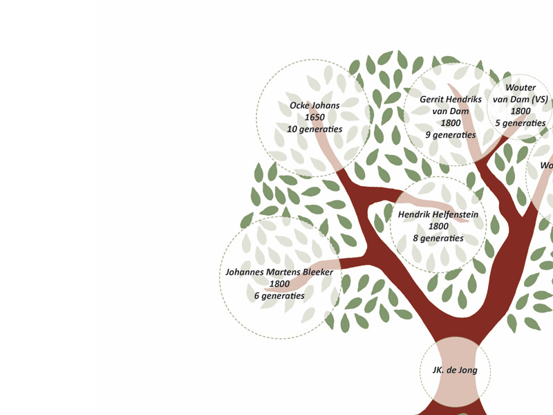 Screenshot van website