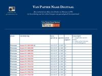 Screenshot van website