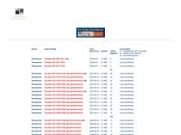 Screenshot van website