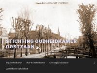 Screenshot van website