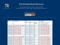 Screenshot van website