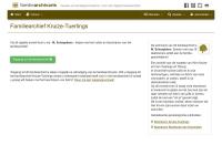 Screenshot van website