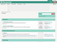 Screenshot van website