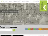 Screenshot van website