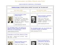 Screenshot van website