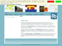 Screenshot van website