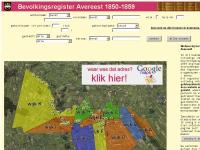 Screenshot van website