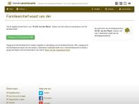 Screenshot van website