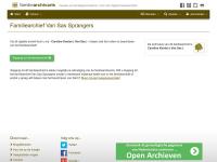 Screenshot van website