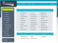 Screenshot van website