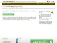 Screenshot van website