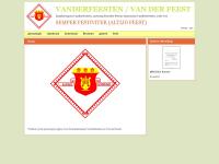 Screenshot van website