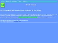 Screenshot van website