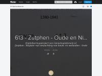 Screenshot van website