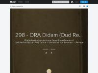 Screenshot van website