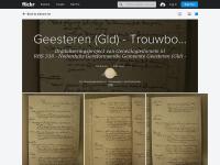 Screenshot van website