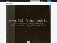 Screenshot van website