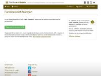 Screenshot van website