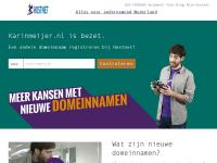 Screenshot van website