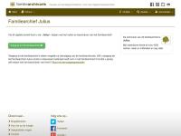 Screenshot van website